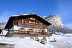 01. Catered chalet Neidia Selva Wolkenstein Aanzicht