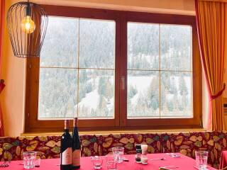 13. Catered chalet Gretl Serfaus Uitzicht