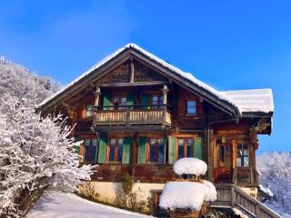 Catered chalet Le Vieux Les Gets Aanzicht 12 personen